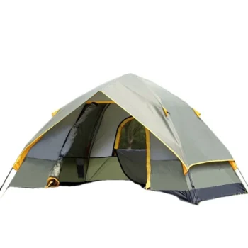 Outdoor Camping Tent Upgraded Waterproof Double Layer 3-4 Person Travelling Fishing Hiking Sun Shelter