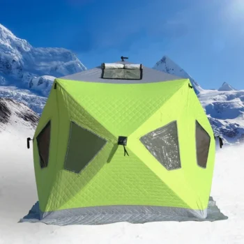 New Ice Shelter Winter Ice Fishing Tent Warm And Windproof Thickened Cotton Tent Quick Open Waterproof Ice Shelter